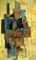 Homme a la cheminee 1916 Kubismus